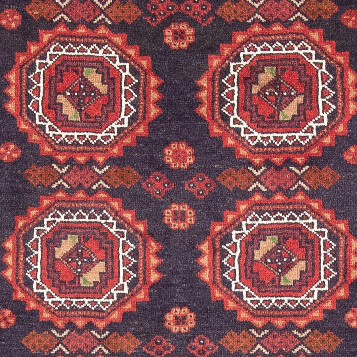 Runner Belutsch Rug - 186 x 95 cm - dark blue
