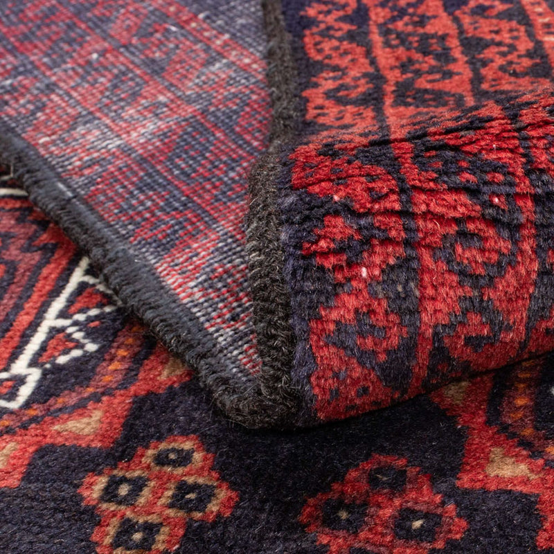 Runner Belutsch Rug - 186 x 95 cm - dark blue