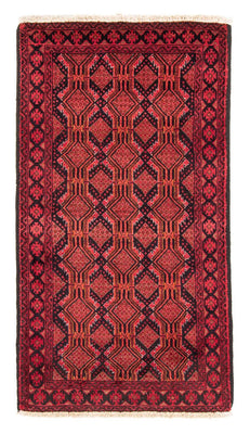 Runner Belutsch Rug - 195 x 104 cm - red