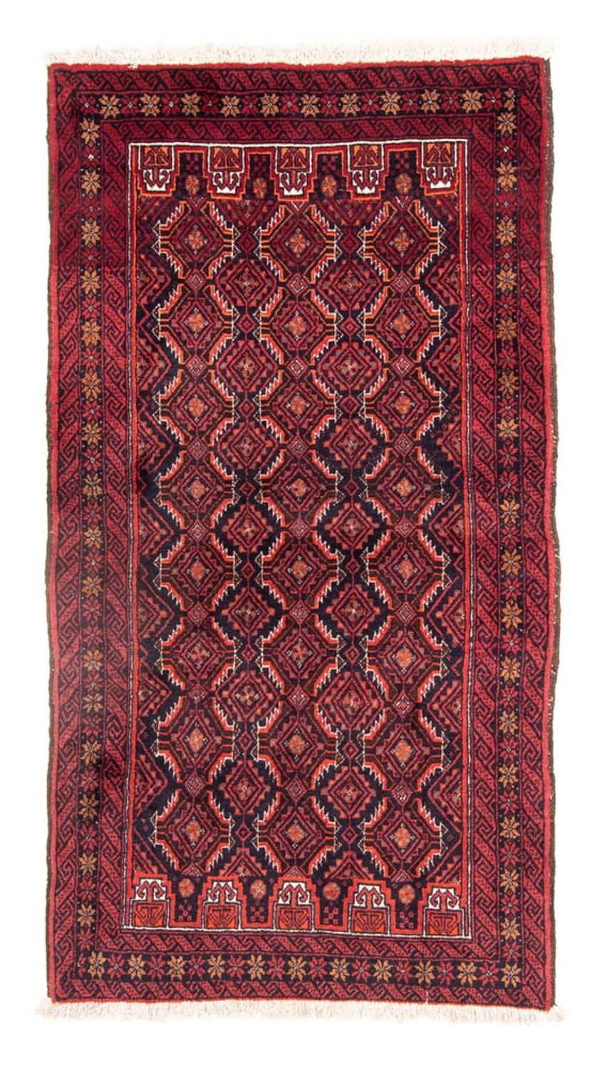 Runner Belutsch Rug - 170 x 94 cm - red