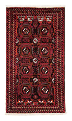 Runner Belutsch Rug - 193 x 102 cm - dark red