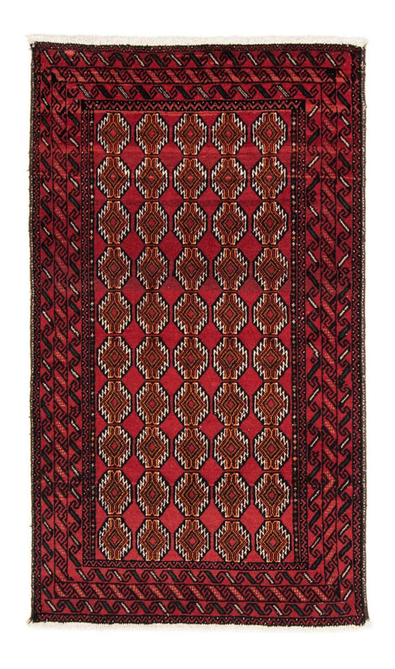 Runner Belutsch Rug - 186 x 104 cm - red