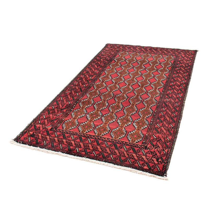 Runner Belutsch Rug - 186 x 104 cm - red