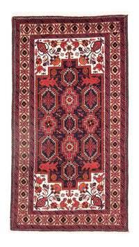 Runner Belutsch Rug - 195 x 106 cm - red