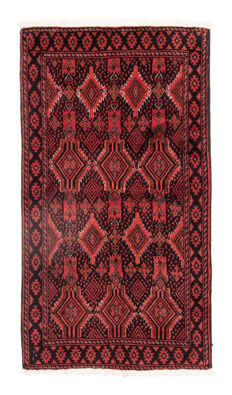 Runner Belutsch Rug - 189 x 104 cm - red