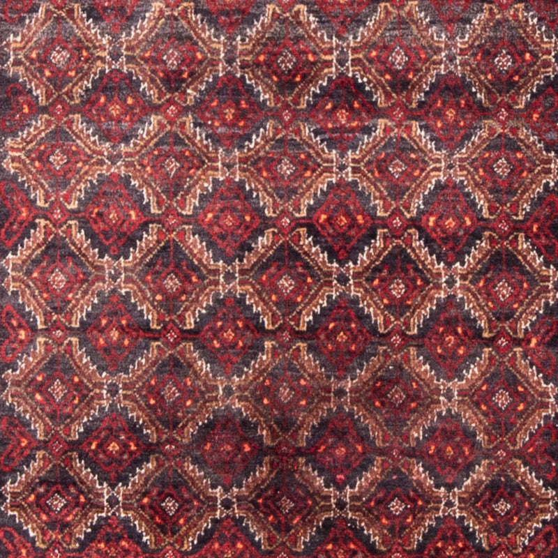 Runner Belutsch Rug - 206 x 107 cm - red