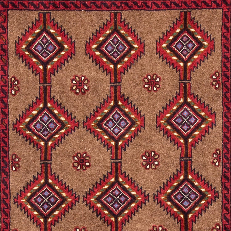 Runner Belutsch Rug - 179 x 101 cm - red