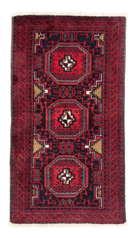 Runner Belutsch Rug - 175 x 95 cm - dark red