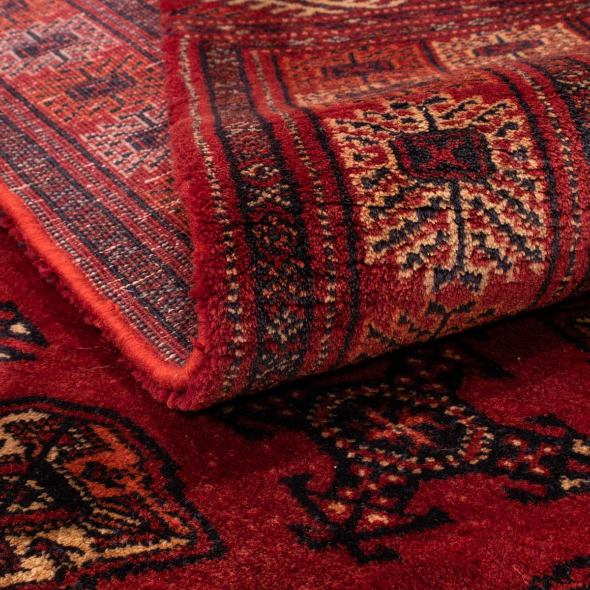 Runner Belutsch Rug - 197 x 108 cm - dark red