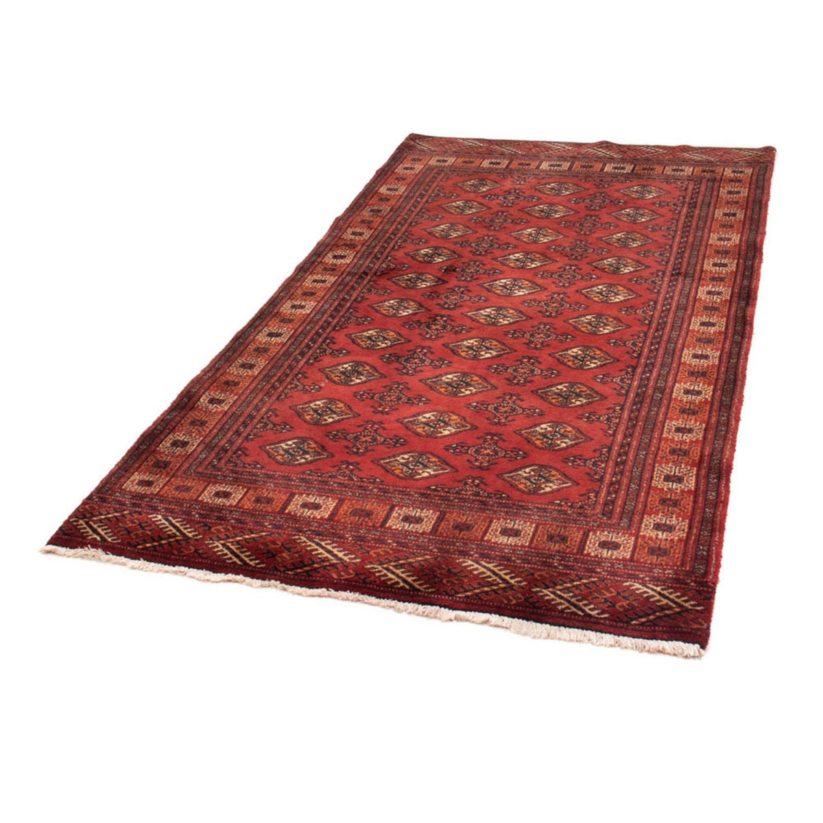 Runner Belutsch Rug - 197 x 108 cm - dark red
