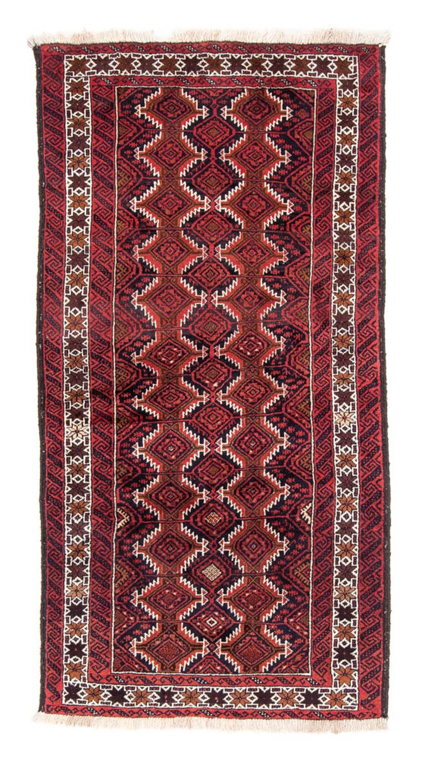 Runner Belutsch Rug - 189 x 97 cm - red