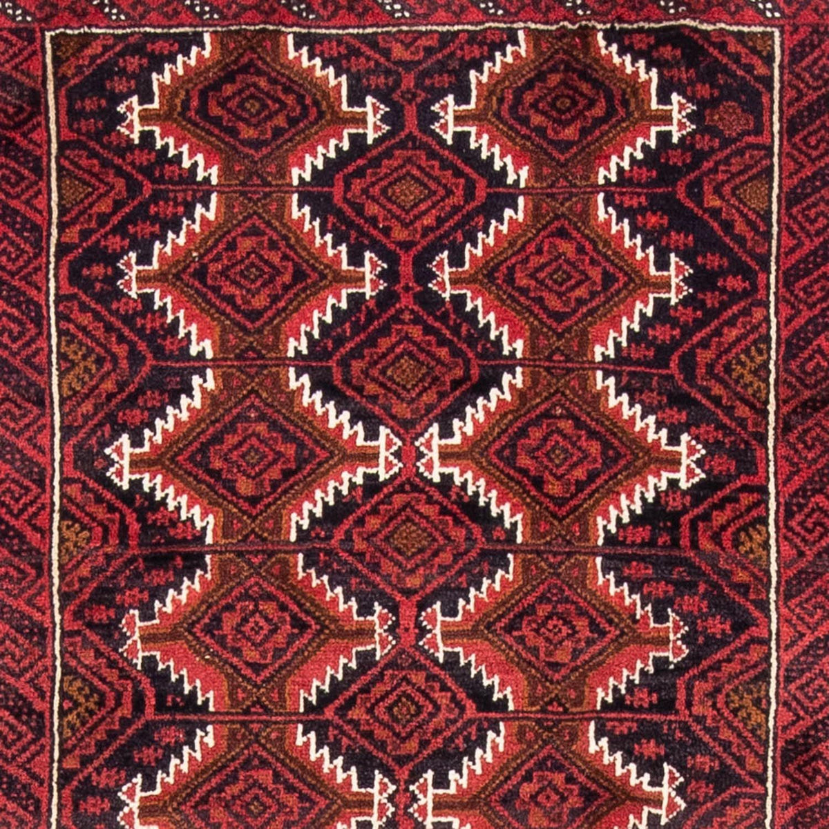 Runner Belutsch Rug - 189 x 97 cm - red