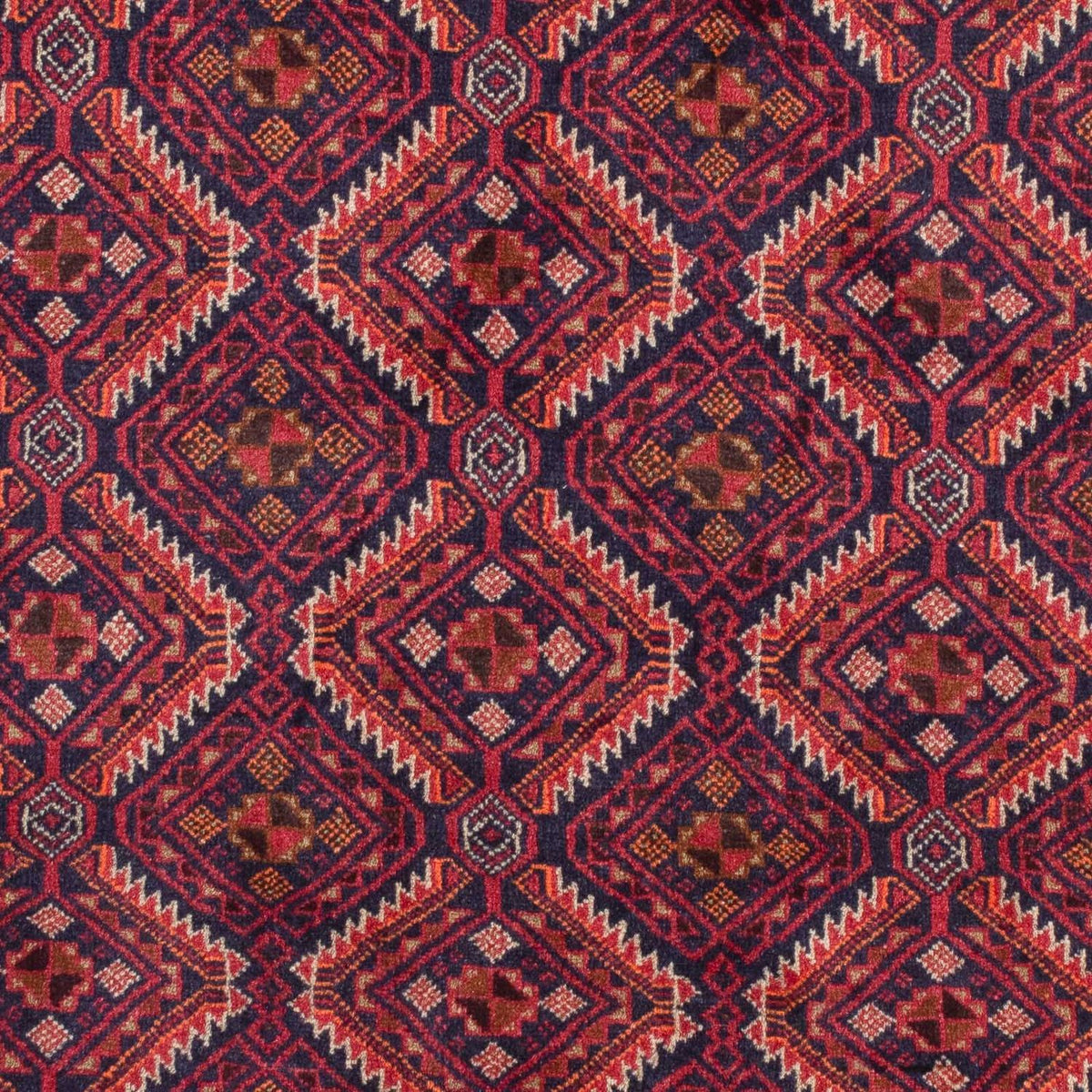 Runner Belutsch Rug - 174 x 99 cm - dark red