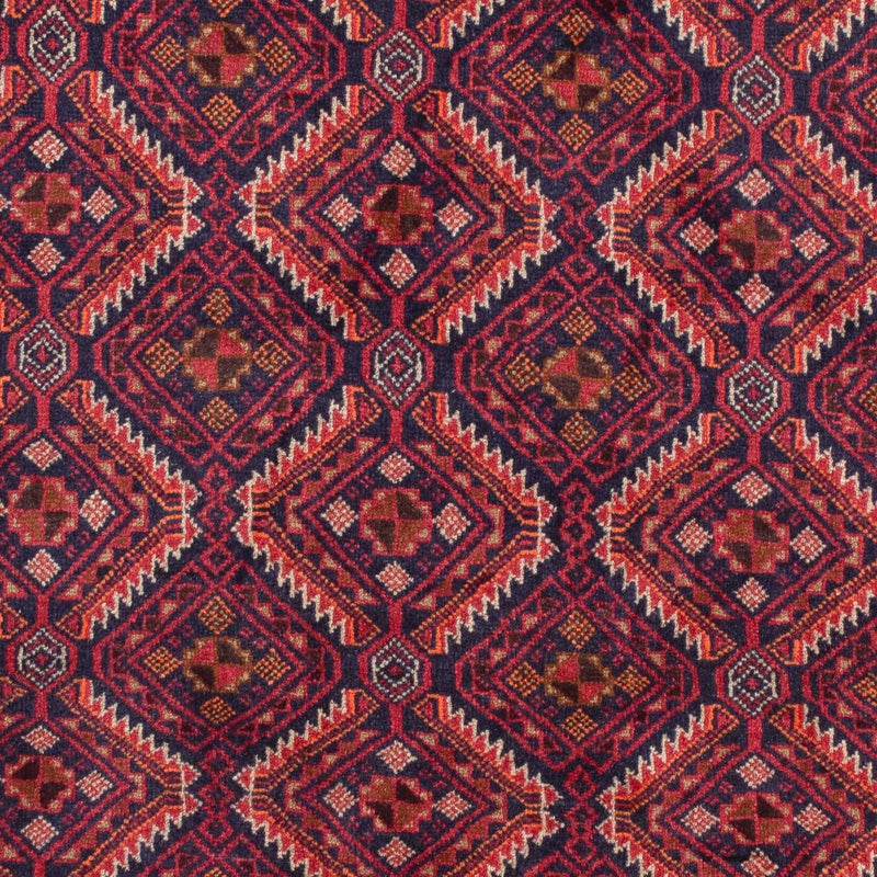 Runner Belutsch Rug - 174 x 99 cm - dark red