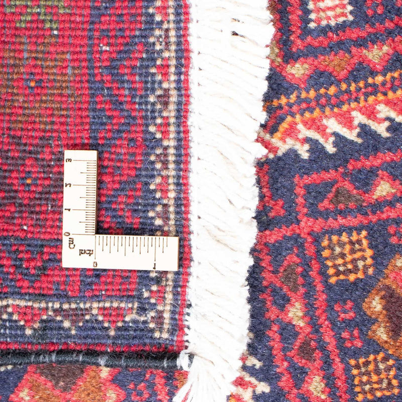 Runner Belutsch Rug - 174 x 99 cm - dark red