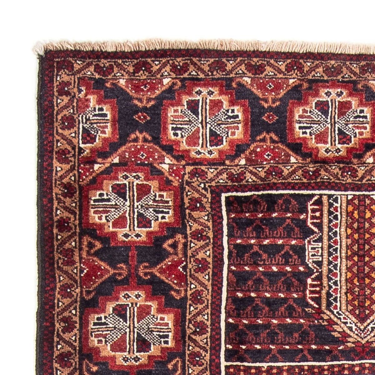 Runner Belutsch Rug - 201 x 111 cm - multicolored