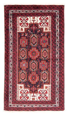 Runner Belutsch Rug - 194 x 110 cm - red