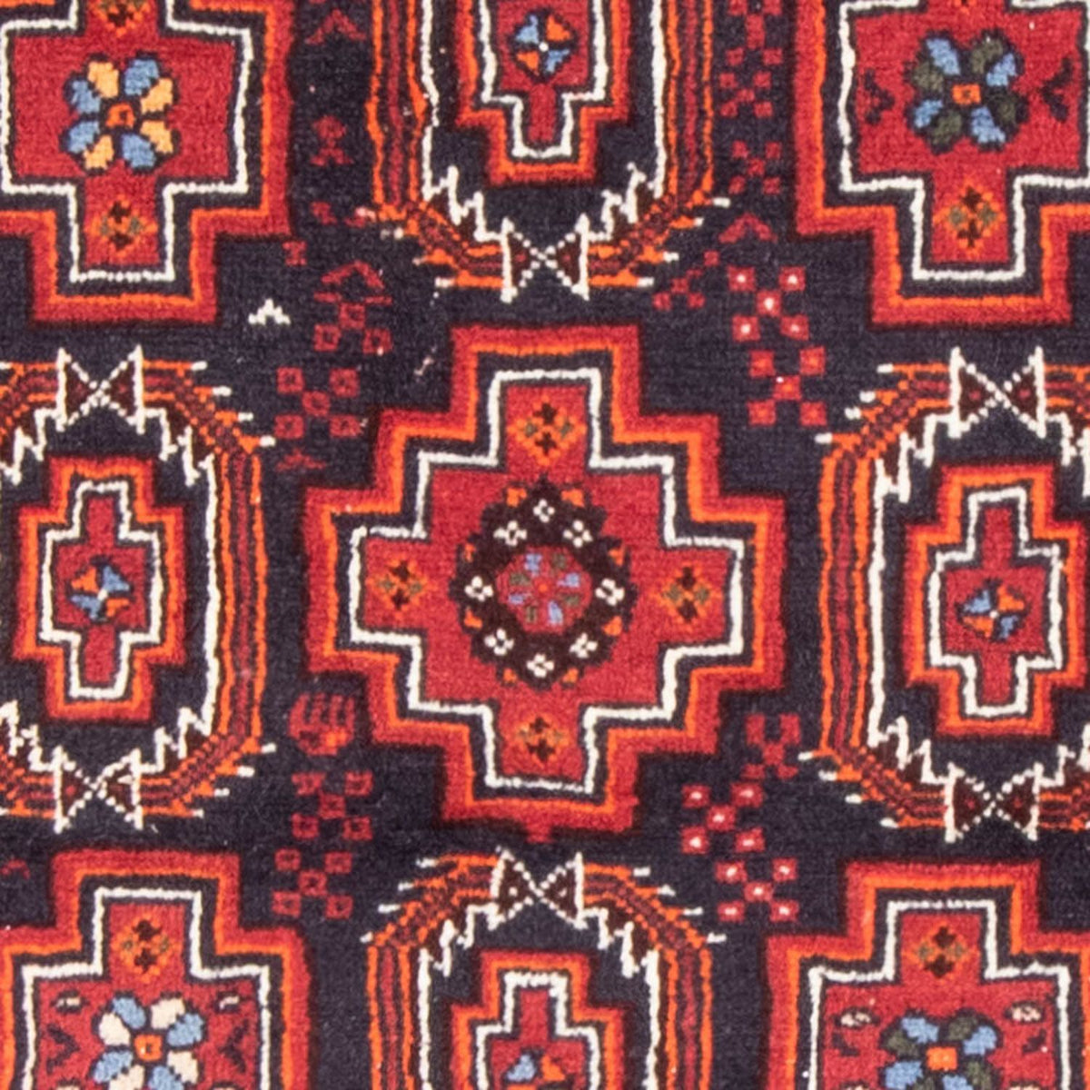 Runner Belutsch Rug - 194 x 110 cm - red