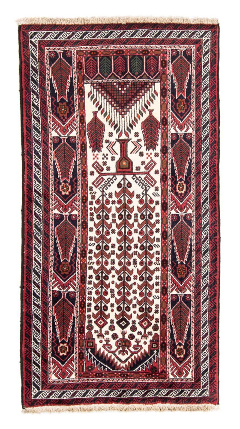 Runner Belutsch Rug - 191 x 101 cm - red
