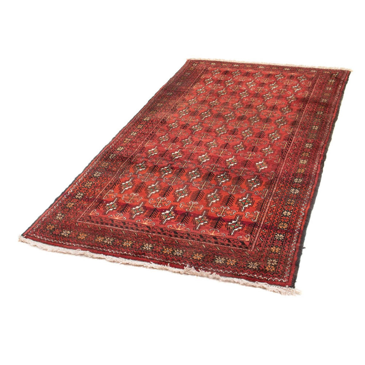 Runner Belutsch Rug - 187 x 105 cm - red