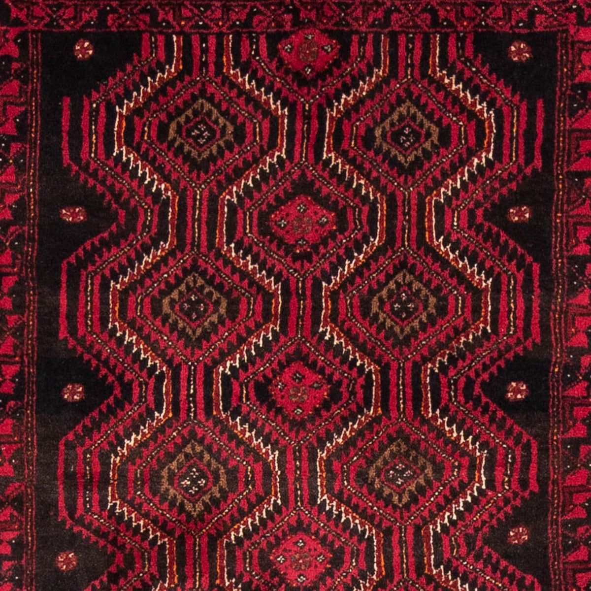 Runner Belutsch Rug - 180 x 96 cm - red