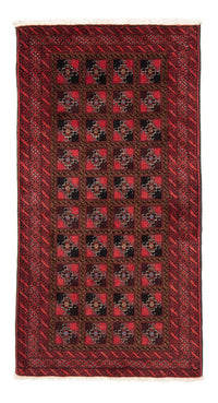 Runner Belutsch Rug - 197 x 104 cm - red