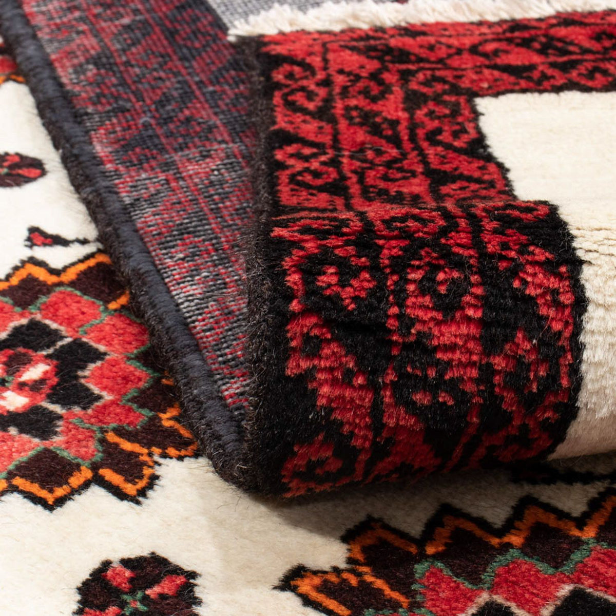 Runner Belutsch Rug - 185 x 99 cm - beige