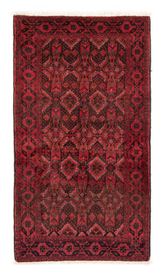 Runner Belutsch Rug - 196 x 100 cm - red