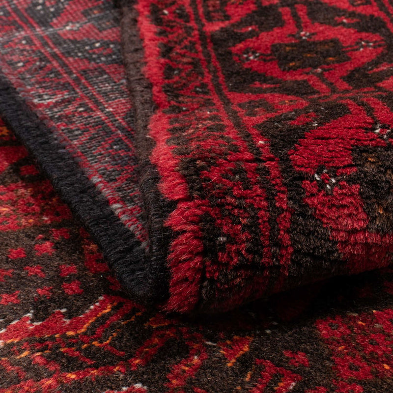 Runner Belutsch Rug - 196 x 100 cm - red