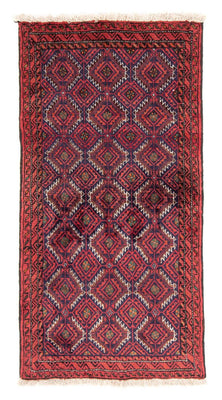 Runner Belutsch Rug - 176 x 89 cm - red