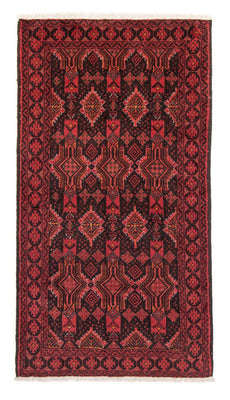 Runner Belutsch Rug - 184 x 100 cm - red