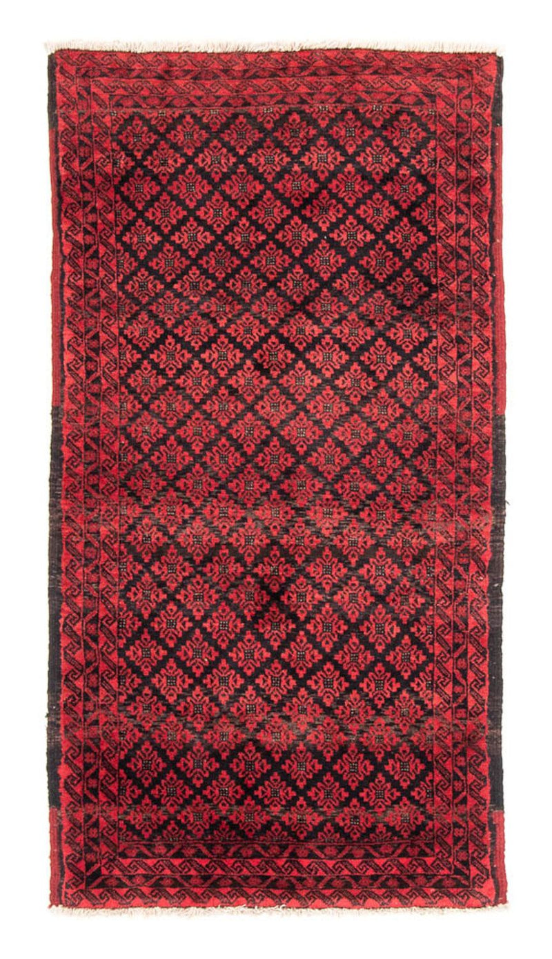 Runner Belutsch Rug - 181 x 100 cm - red