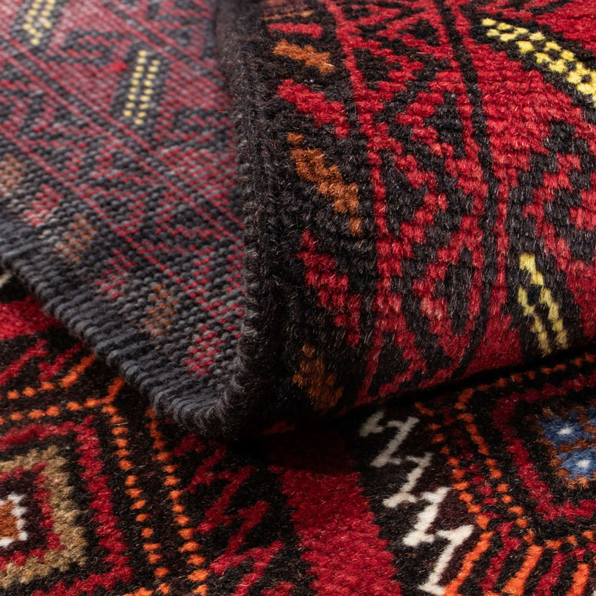 Runner Belutsch Rug - 194 x 102 cm - red