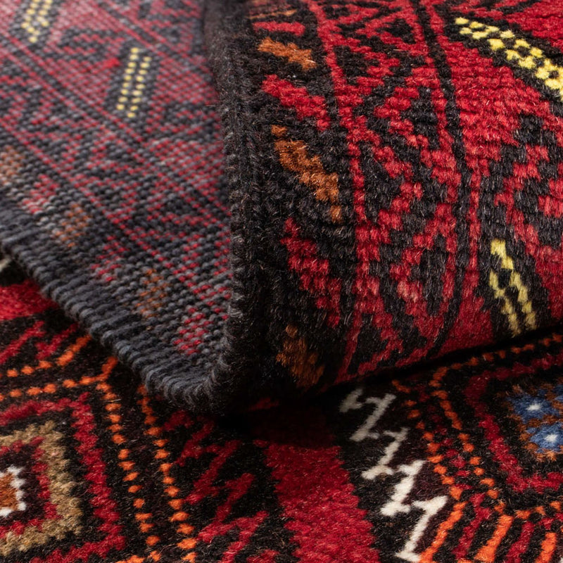 Runner Belutsch Rug - 194 x 102 cm - red