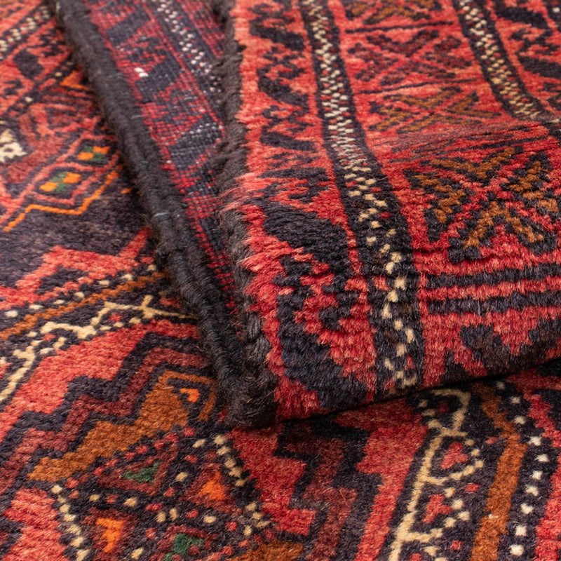 Runner Belutsch Rug - 200 x 106 cm - light red