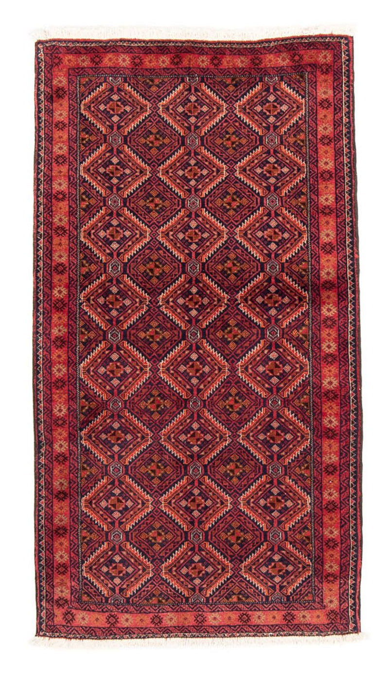 Runner Belutsch Rug - 190 x 105 cm - red