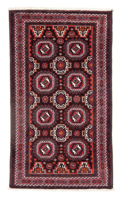 Runner Belutsch Rug - 194 x 105 cm - red