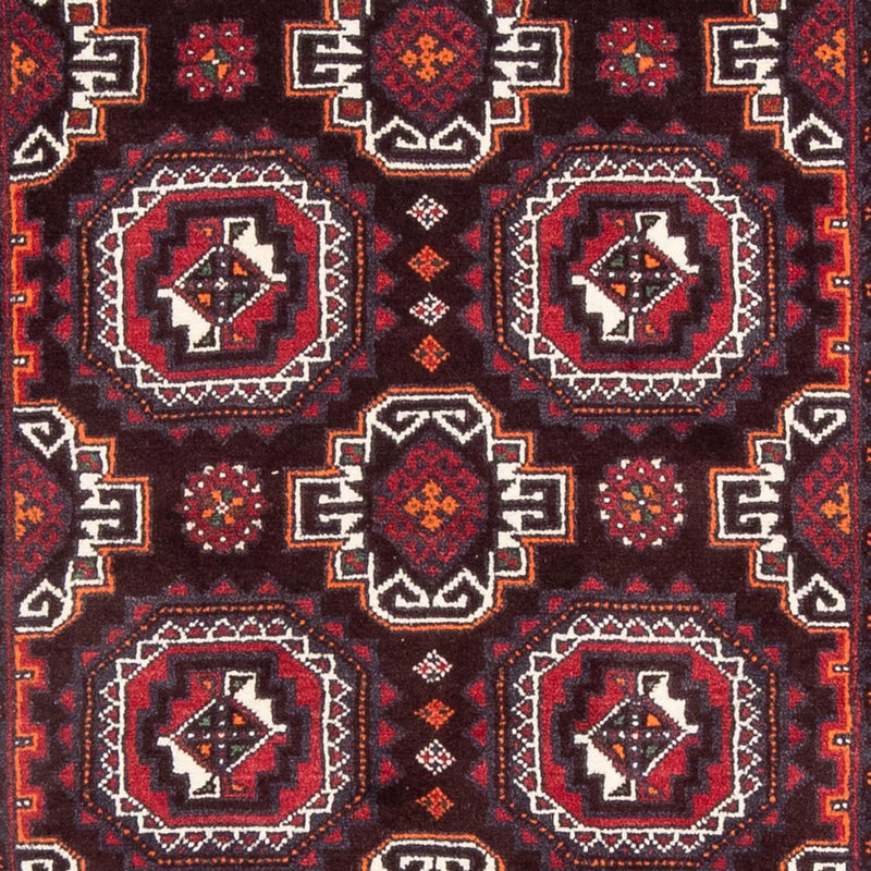 Runner Belutsch Rug - 194 x 105 cm - red