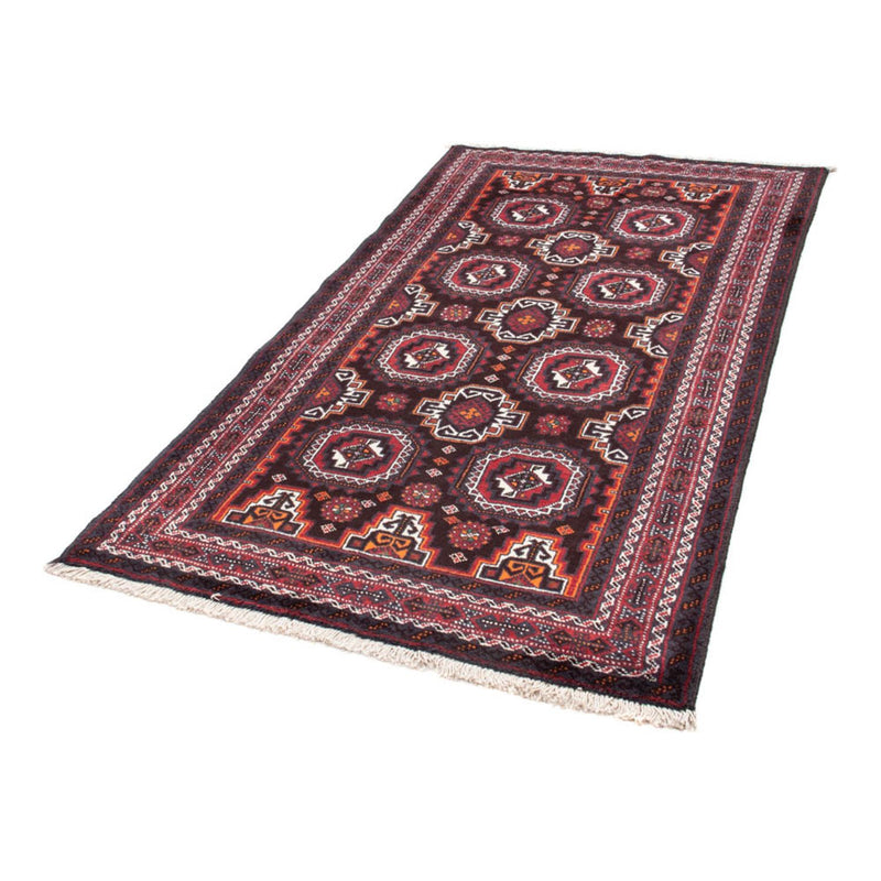 Runner Belutsch Rug - 194 x 105 cm - red