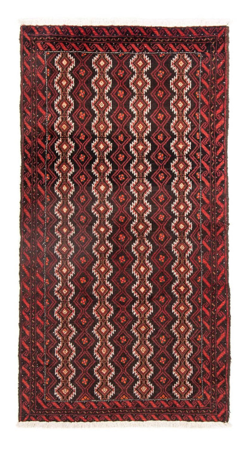 Runner Belutsch Rug - 191 x 100 cm - red