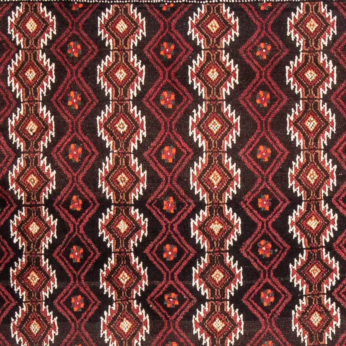 Runner Belutsch Rug - 191 x 100 cm - red