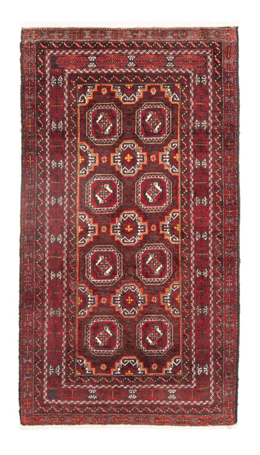 Runner Belutsch Rug - 186 x 99 cm - red