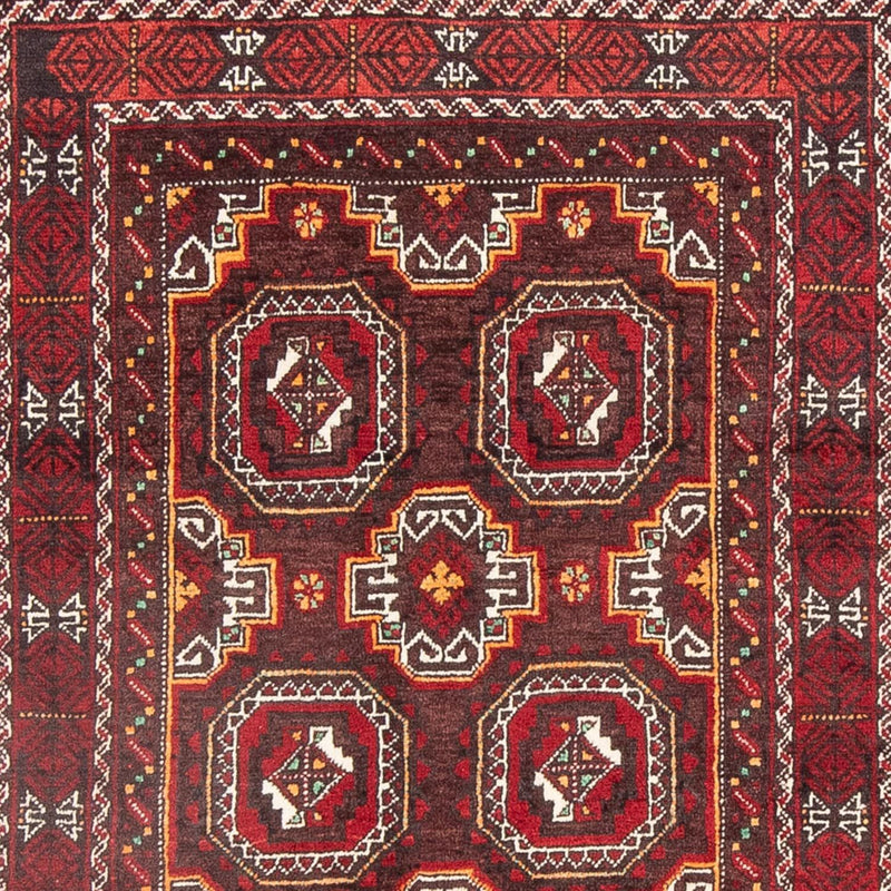 Runner Belutsch Rug - 186 x 99 cm - red