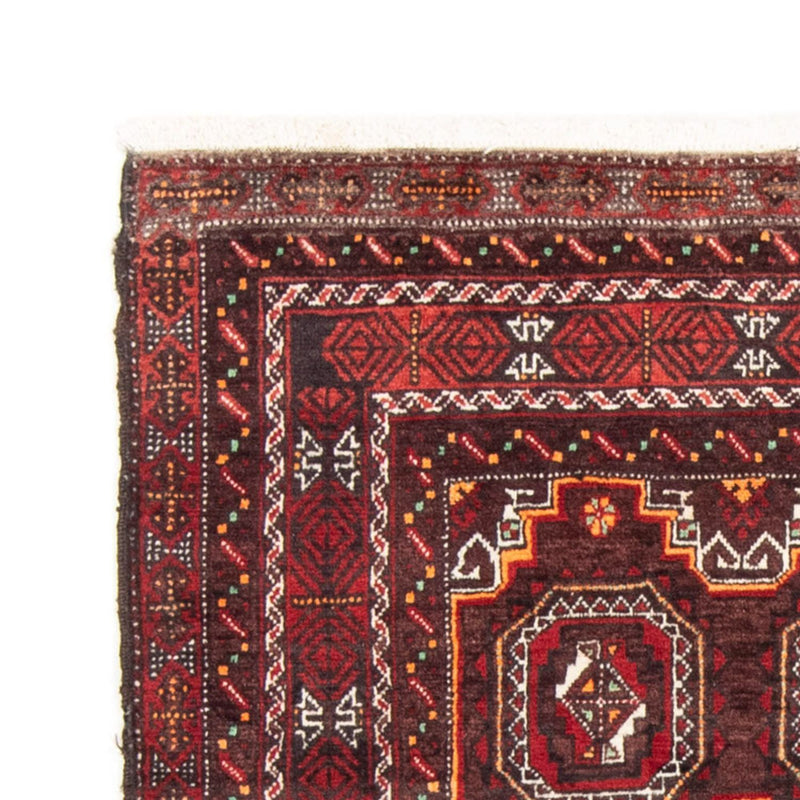 Runner Belutsch Rug - 186 x 99 cm - red