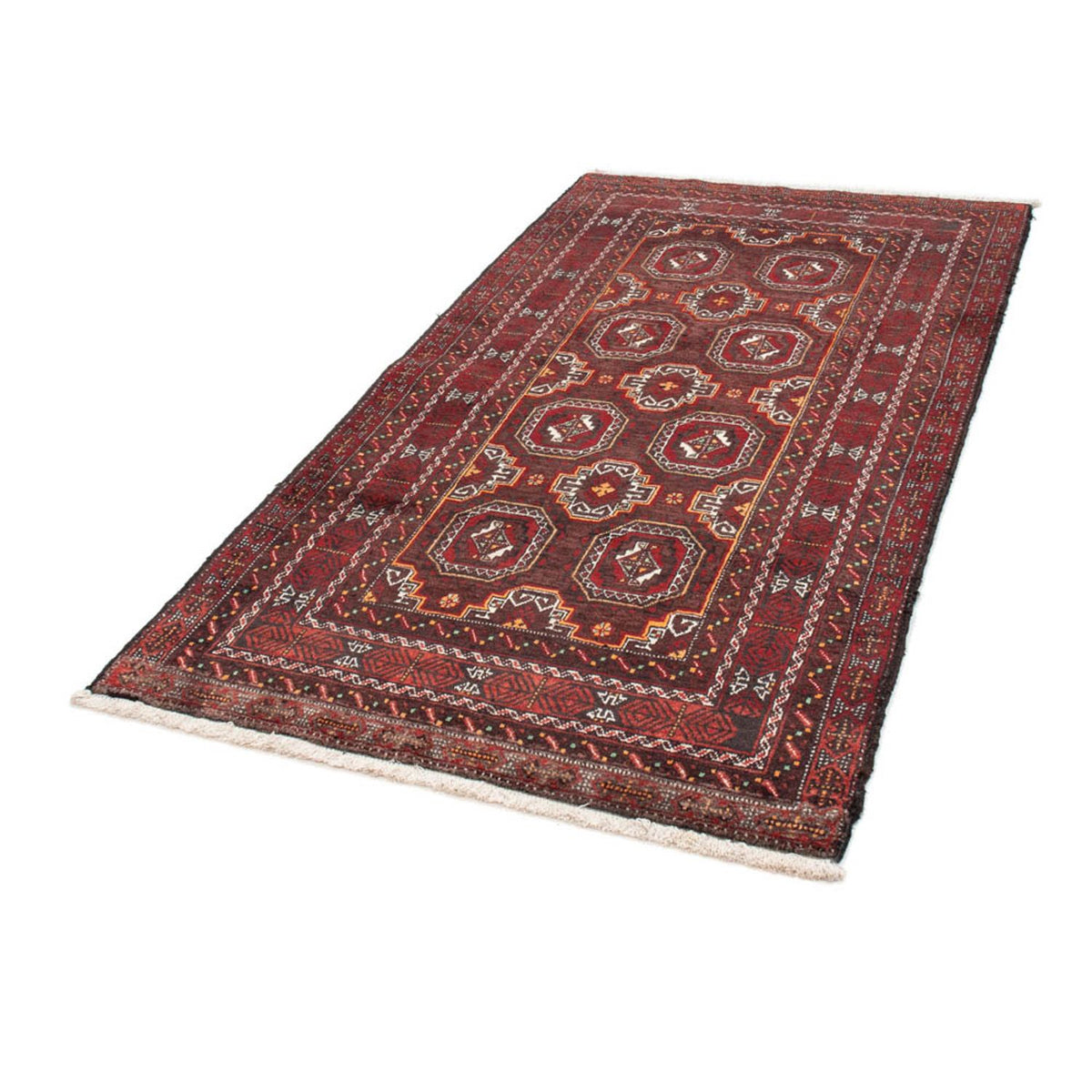 Runner Belutsch Rug - 186 x 99 cm - red