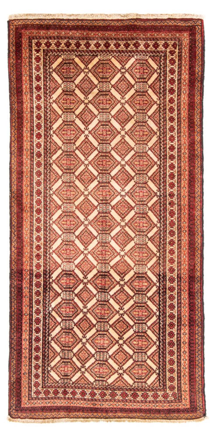 Runner Belutsch Rug - 222 x 111 cm - beige