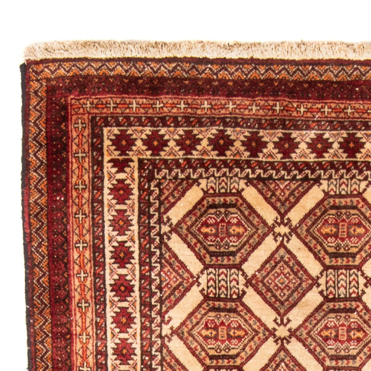 Runner Belutsch Rug - 222 x 111 cm - beige
