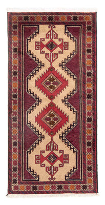 Runner Belutsch Rug - 205 x 103 cm - beige
