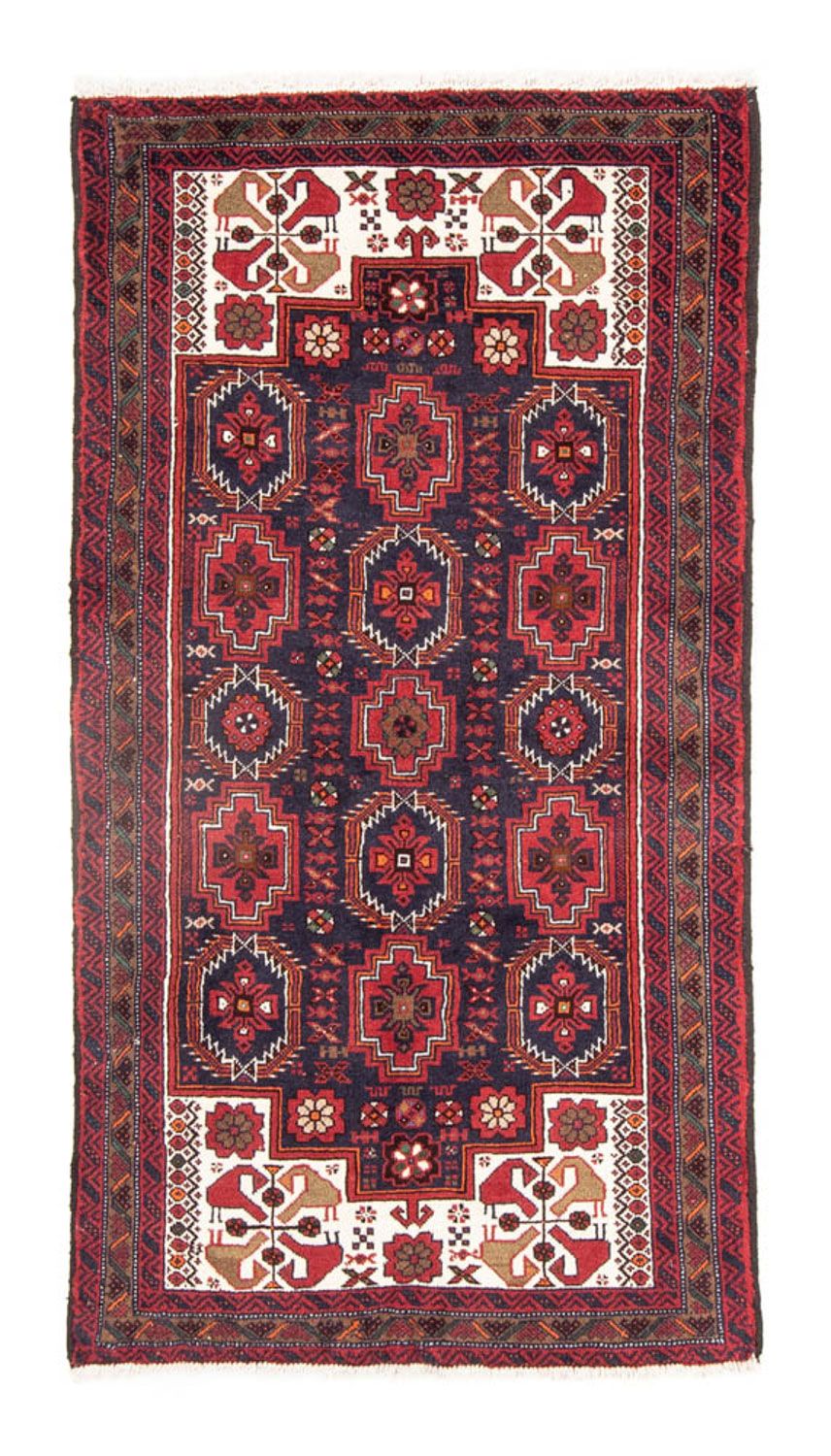Runner Belutsch Rug - 188 x 100 cm - red