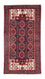 Runner Belutsch Rug - 188 x 100 cm - red